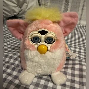 1999 Vintage Furby Baby Peachy NOT working
